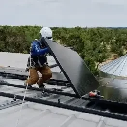 solar panel installation in the midwest